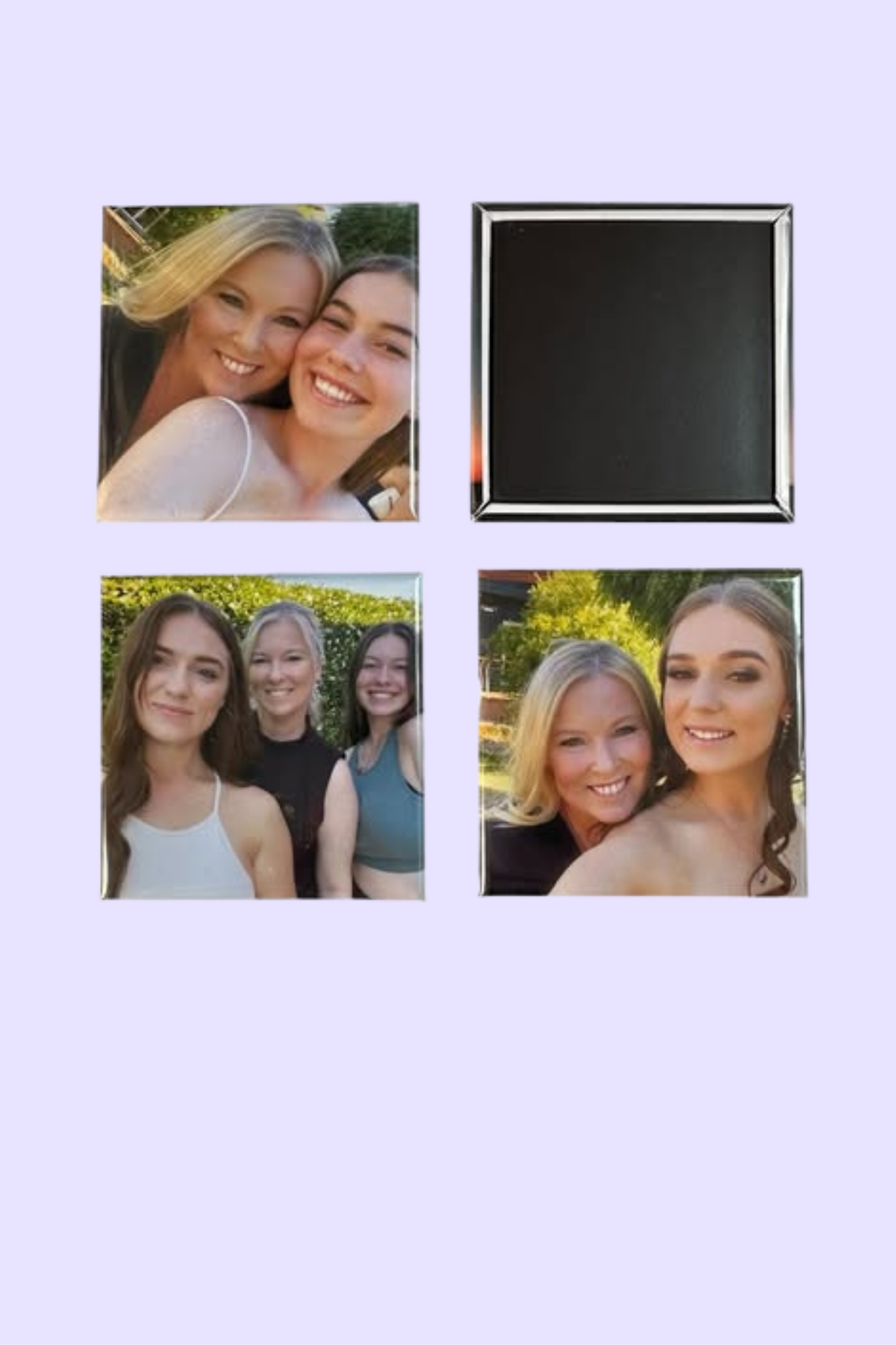 4 x Custom Photo Magnets